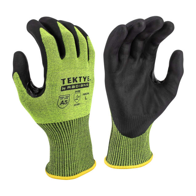 Radians RWG755 TEKTYE® Reinforced Thumb A5 Cut Protection Glove