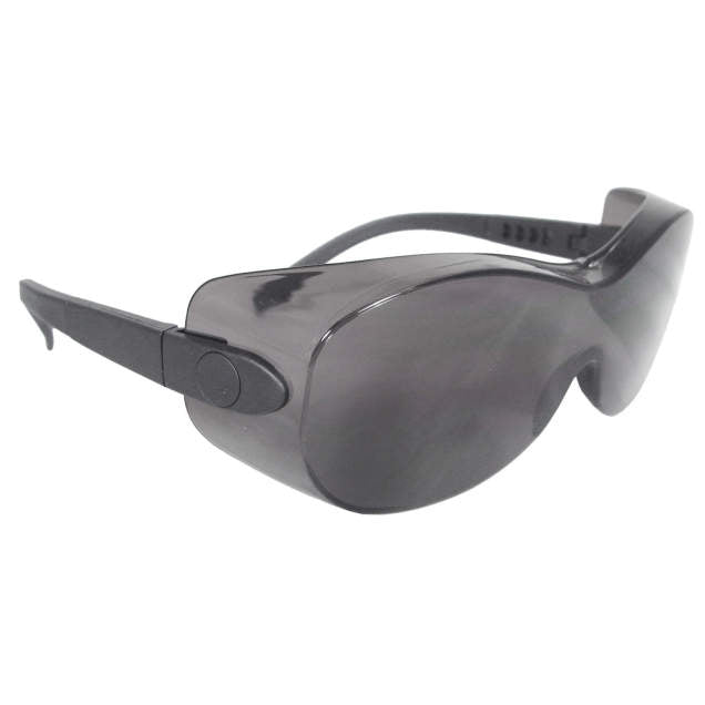 Radians SH1 Sheath OTG Safety Eyewear Smoke Lens Black Frame
