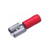 T&B TV18250FD 18-22 AWG 1/4" Vinyl Crimp-On Female Disconnect Terminal 50-Pack