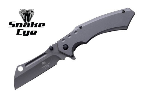 Wild Turkey Handmade WT-1096GY 7.75 Inch Stainless Steel Folding Knife Black Blade Gray Alloy Handle Knives Cutting Tools