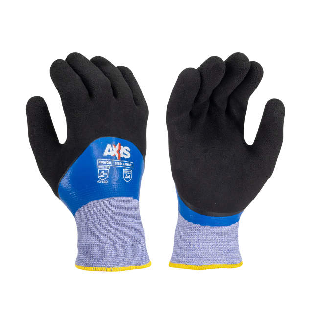 Radians RWG605 A4 Cut Resistant HPPE Latex-Coated Cold Weather Glove