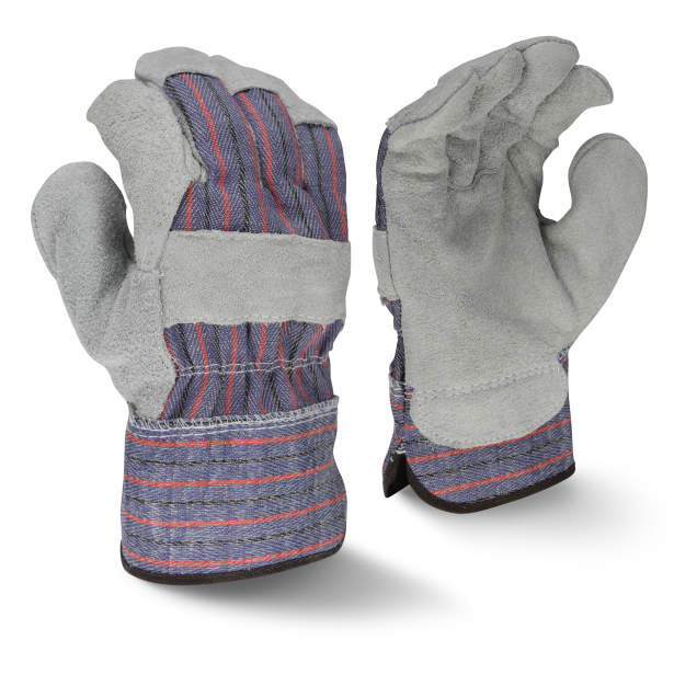 Radians RWG3111 Economy Split Cowhide Leather Palm Work Glove with Safety Cuff