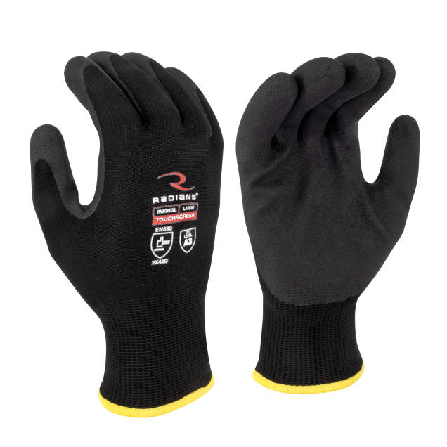 Radians RWG803 A3 Foam PVC Palm Coated Glove
